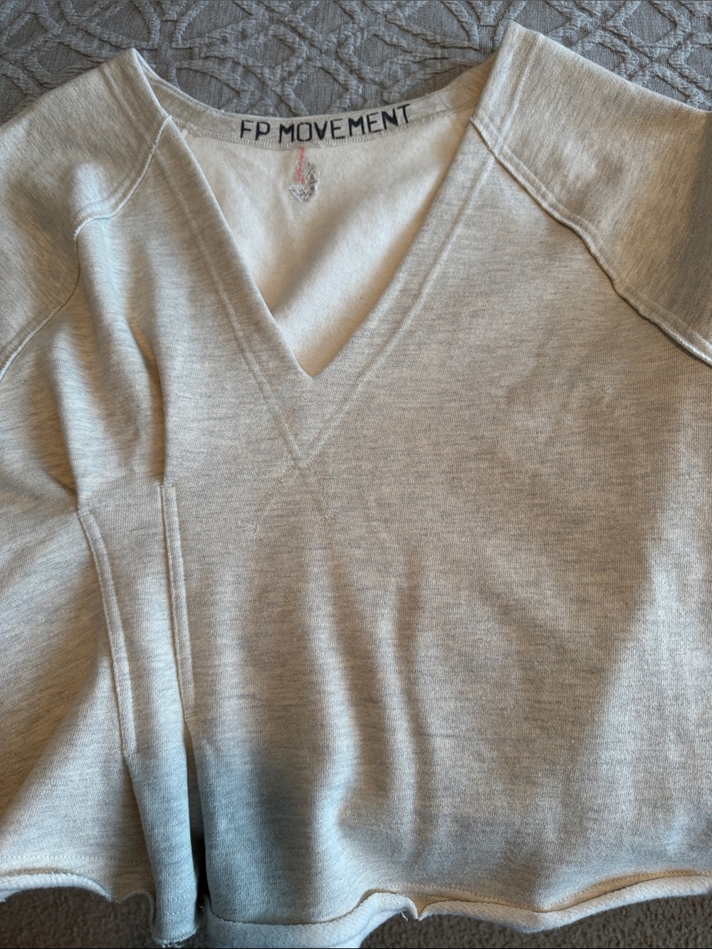 Free People For The Win V-Neck Tee - Picture 7 of 7